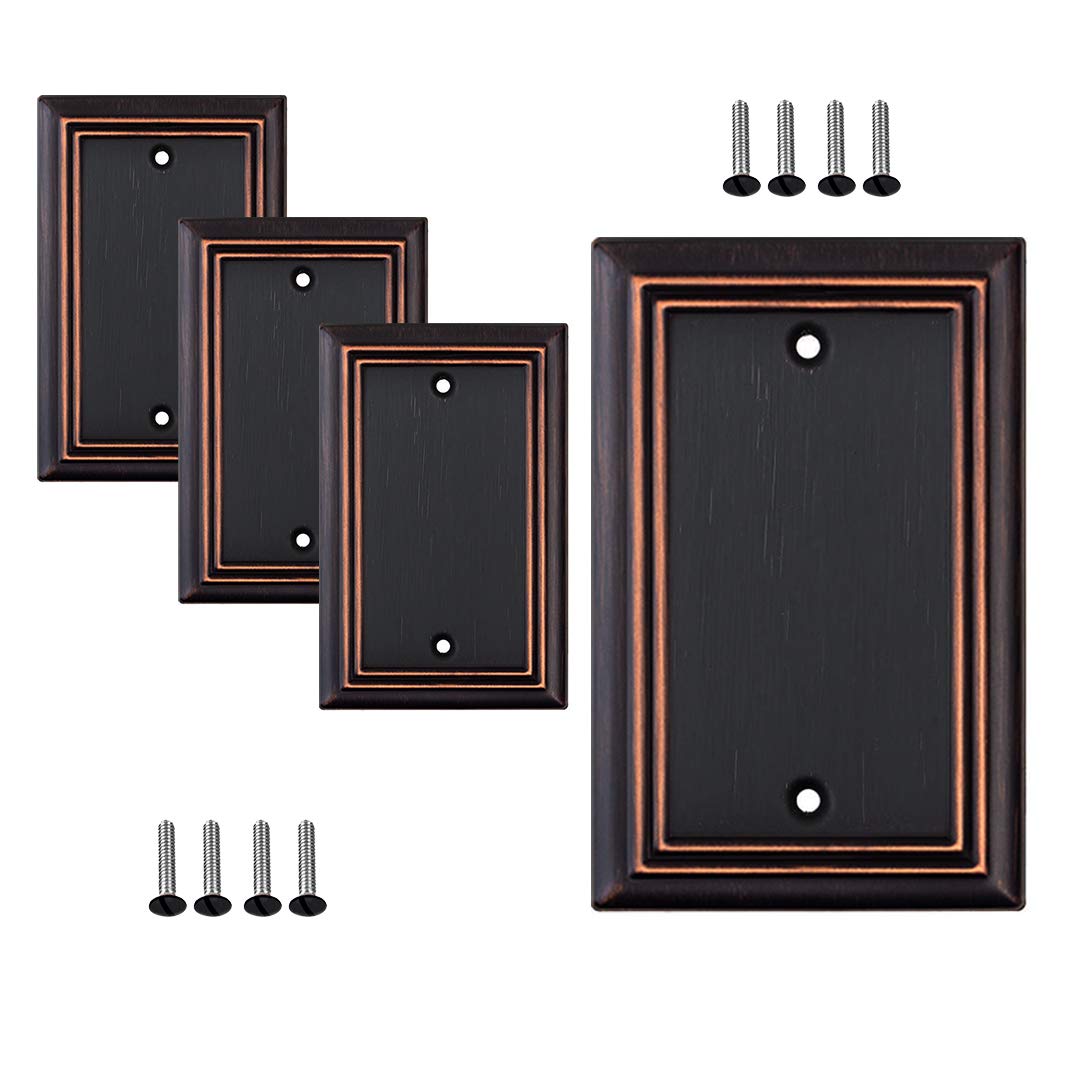 Luxe Essence Wall Plate Collection - Oil Rubbed Bronze