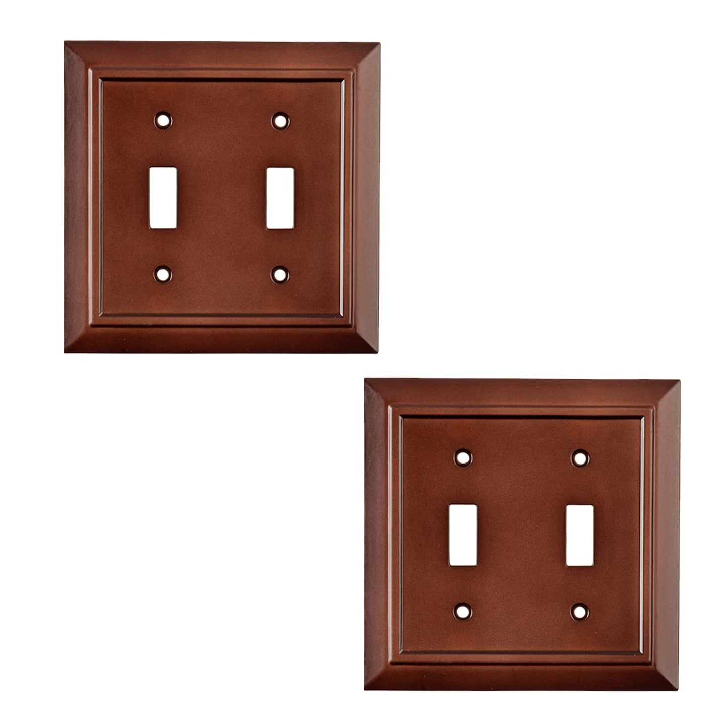 Moderno Elegance Wall Plate Collection - Mahogany