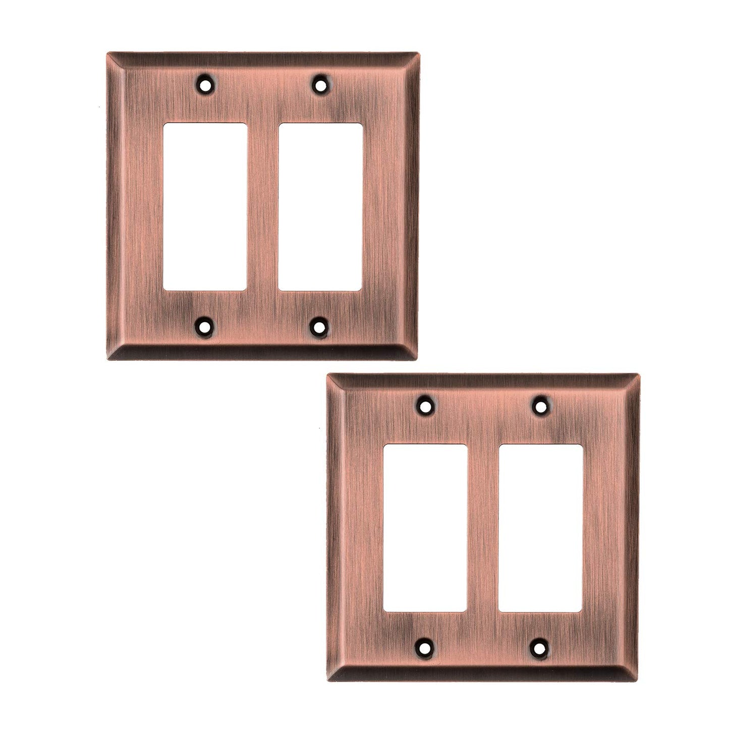 Sleek Canvas Elegance Wall plate collection - Copper