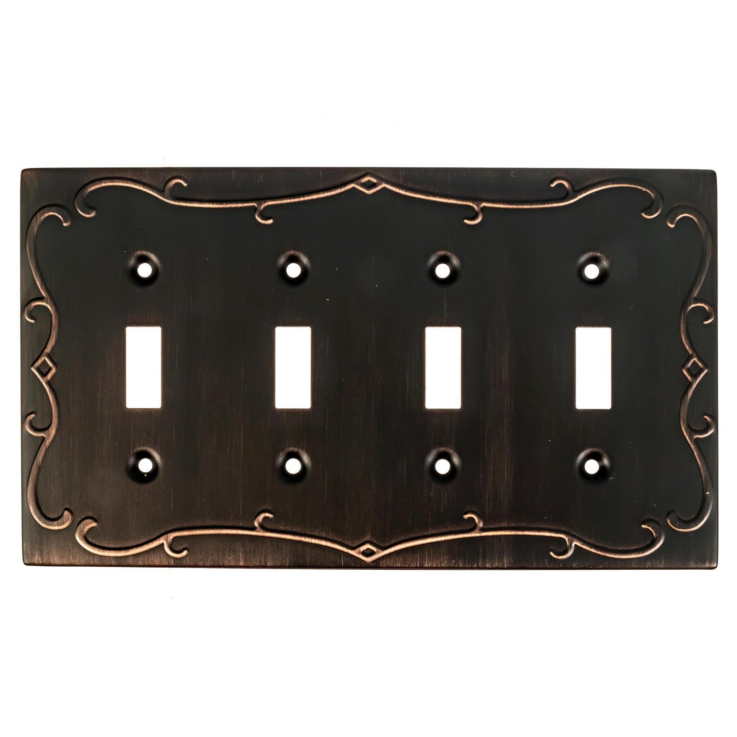 Regal Scrollwork Wall Plate Collection - Oil Rubbed Bronze