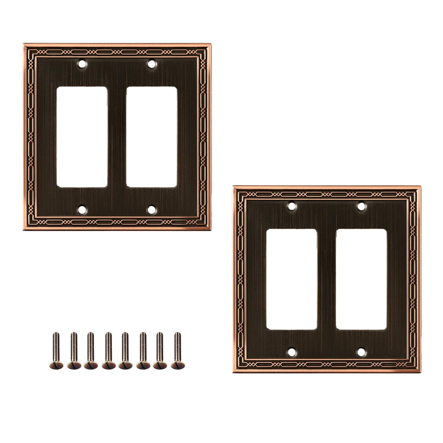 Victorian Elegance Wall Plate Collection - Oil Rubbed Bronze
