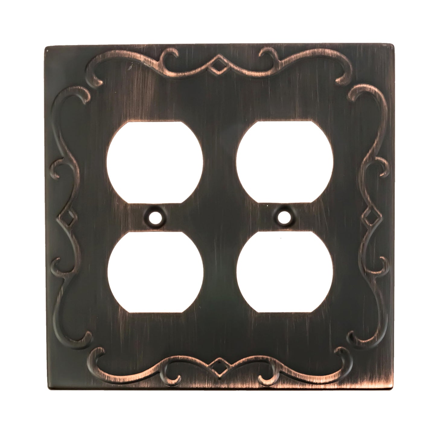 Regal Scrollwork Wall Plate Collection - Oil Rubbed Bronze