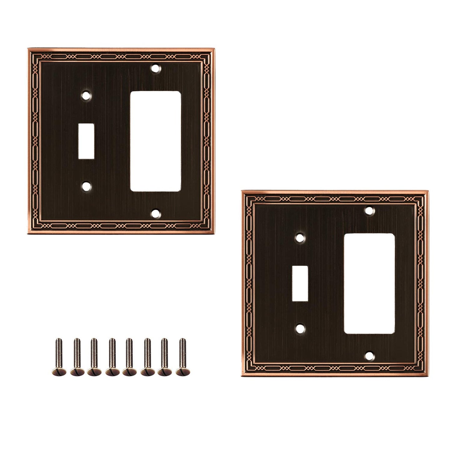 Victorian Elegance Wall Plate Collection - Oil Rubbed Bronze