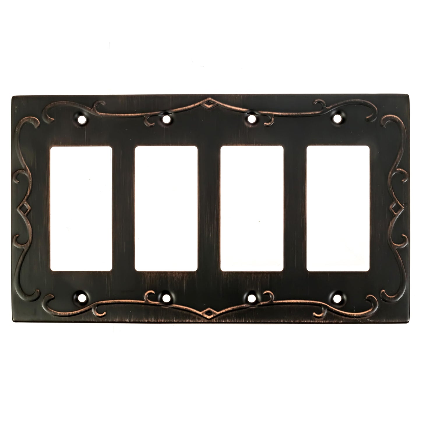 Regal Scrollwork Wall Plate Collection - Oil Rubbed Bronze