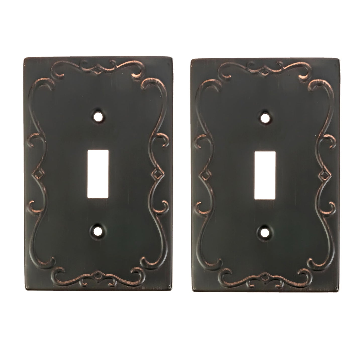 Regal Scrollwork Wall Plate Collection - Oil Rubbed Bronze