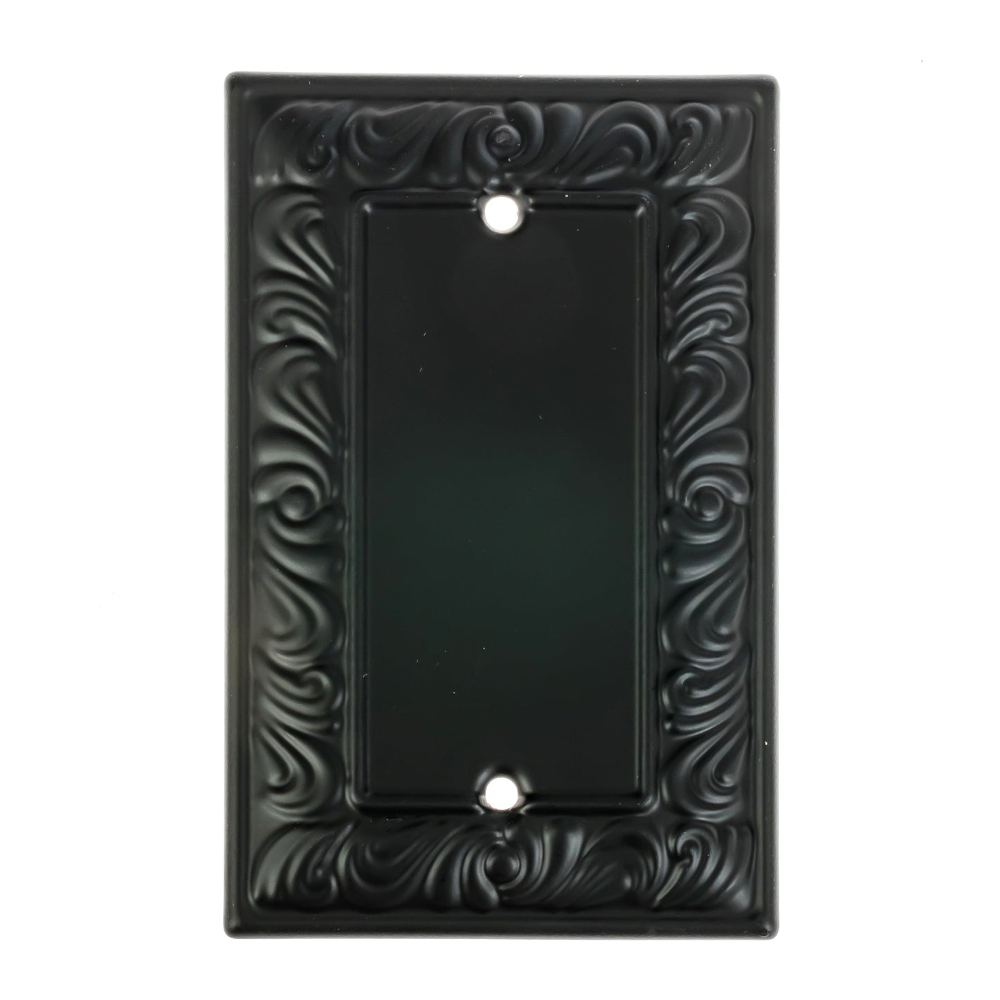 Baroque Brilliance Wall Plate Collection - Black