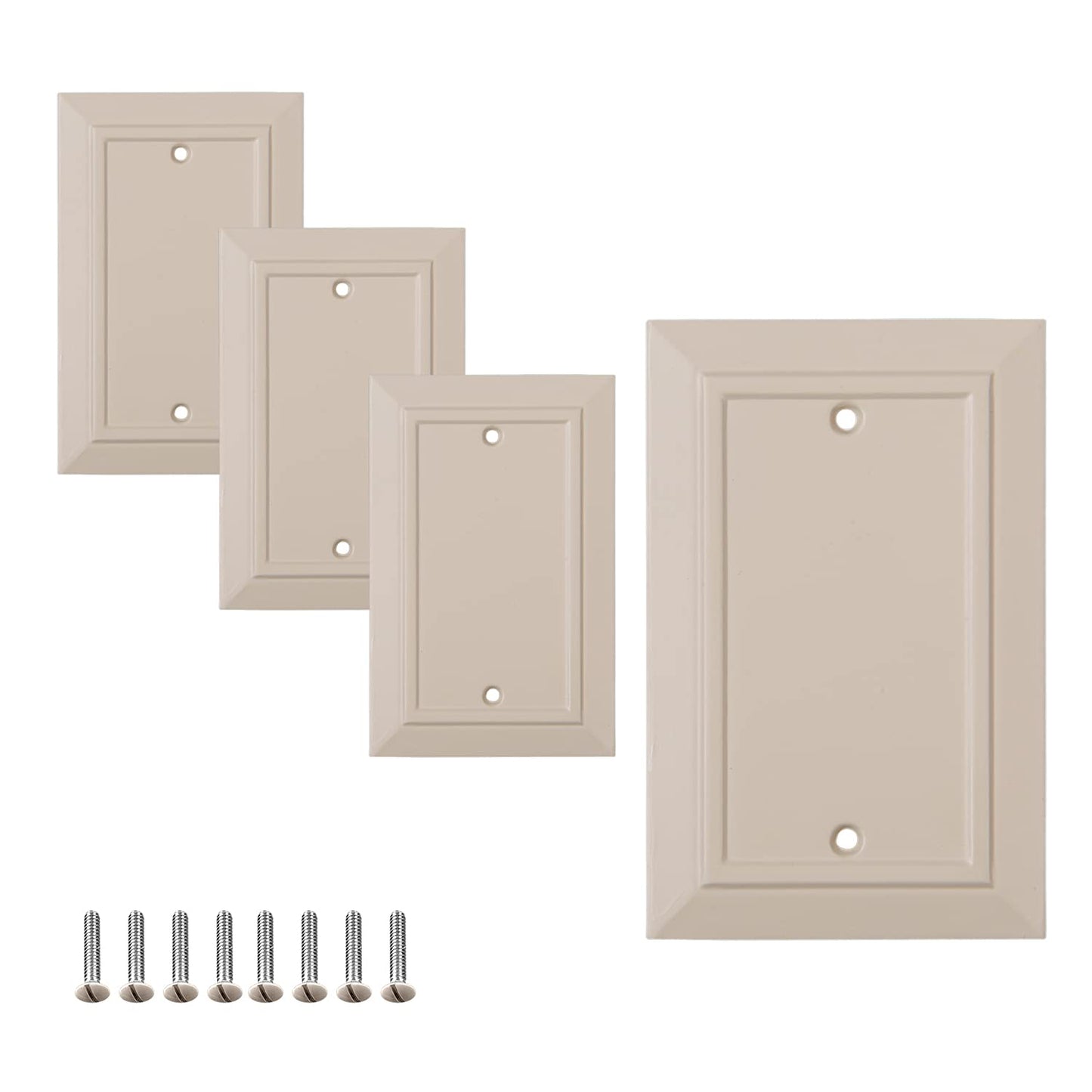Moderno Elegance Wall Plate Collection - Ivory