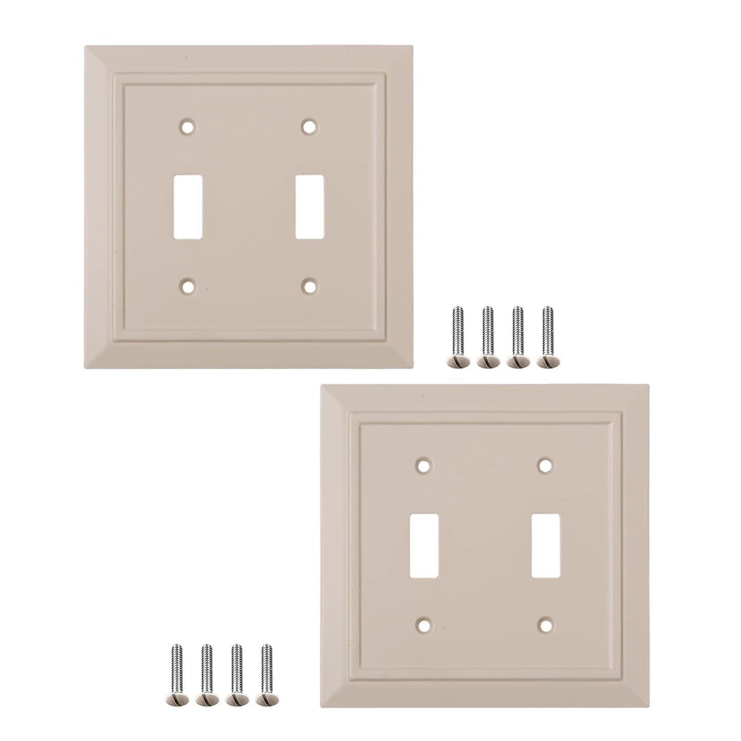 Moderno Elegance Wall Plate Collection - Ivory