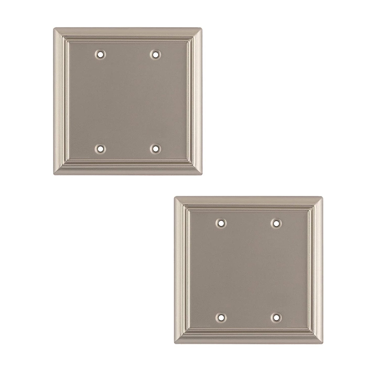 Luxe Essence Wall Plate Collection - Satin Nickel