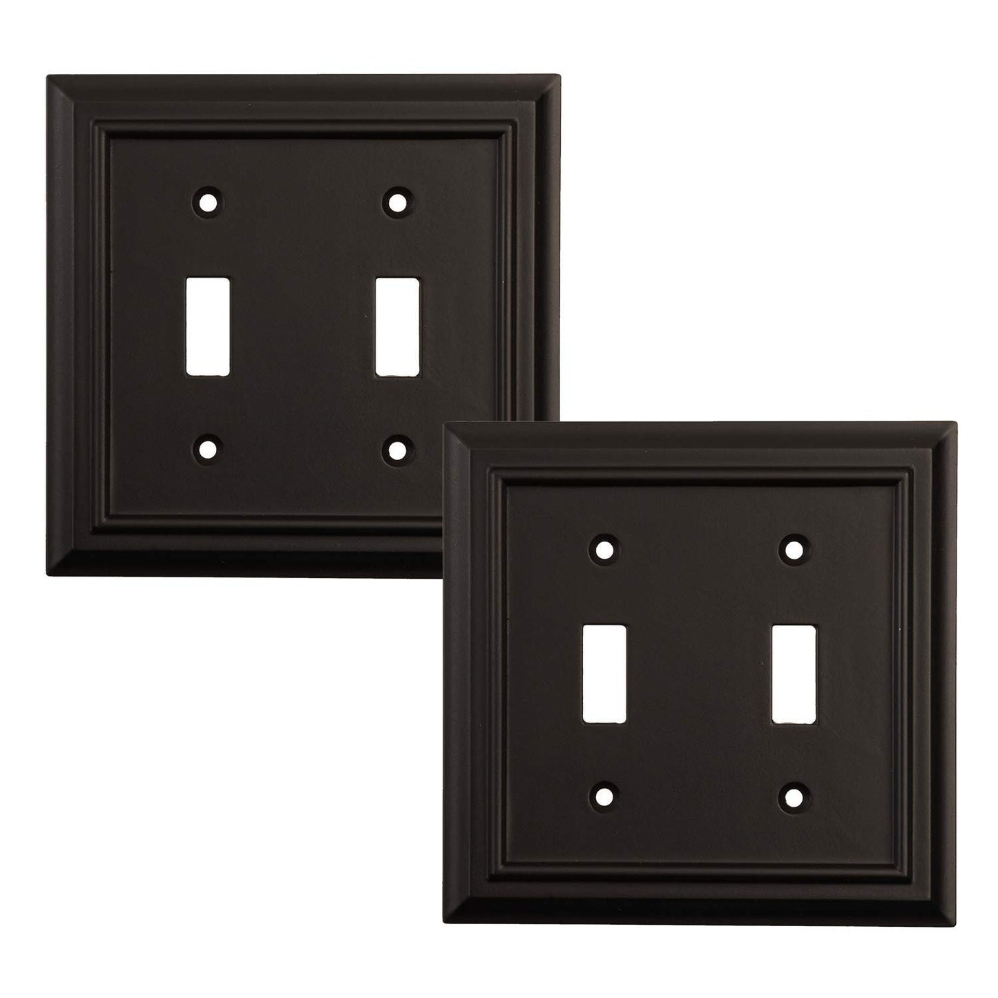 Moderno Elegance Wall Plate Collection - Black