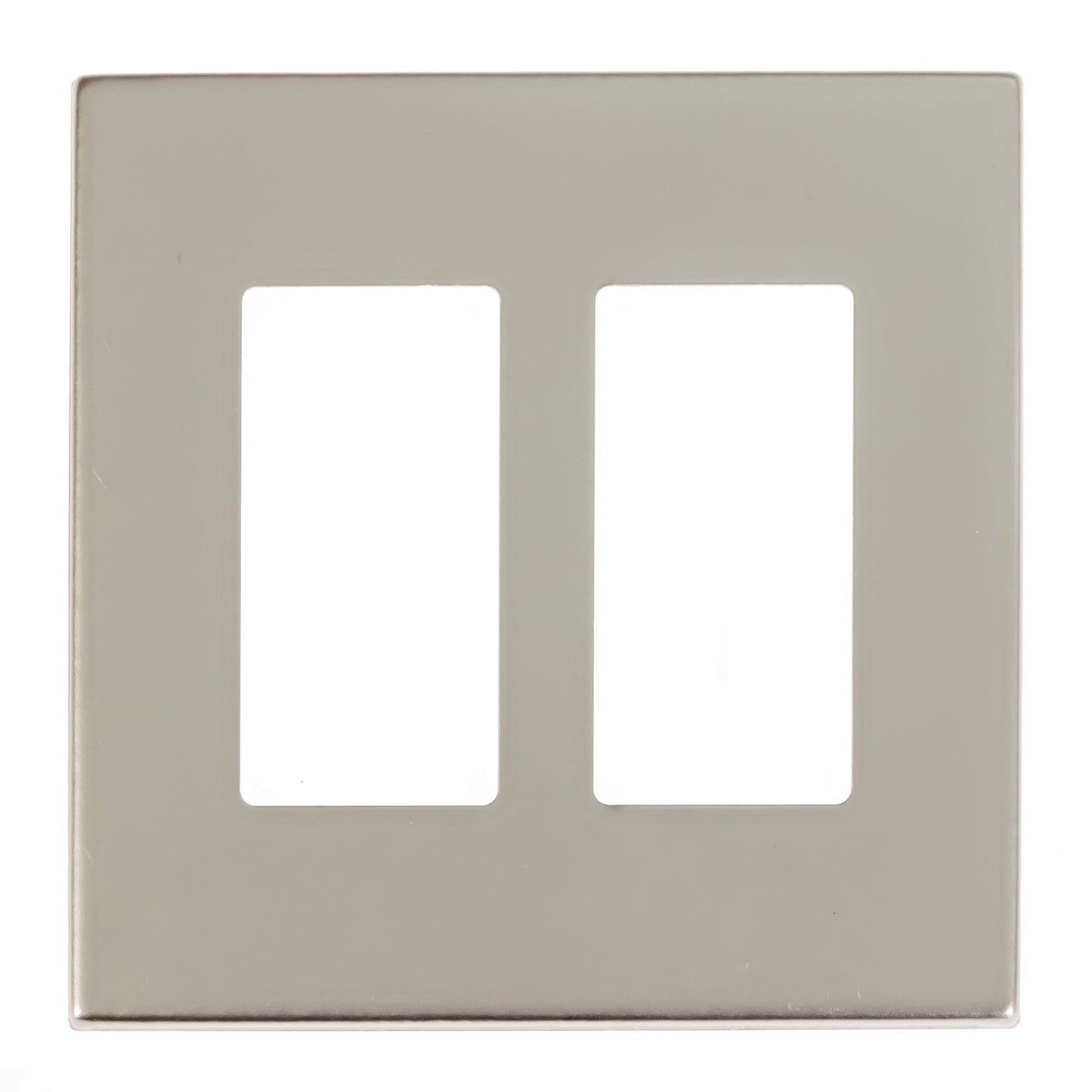 Seamless Elegance Screwless Wall Plate Collection - Satin Nickel