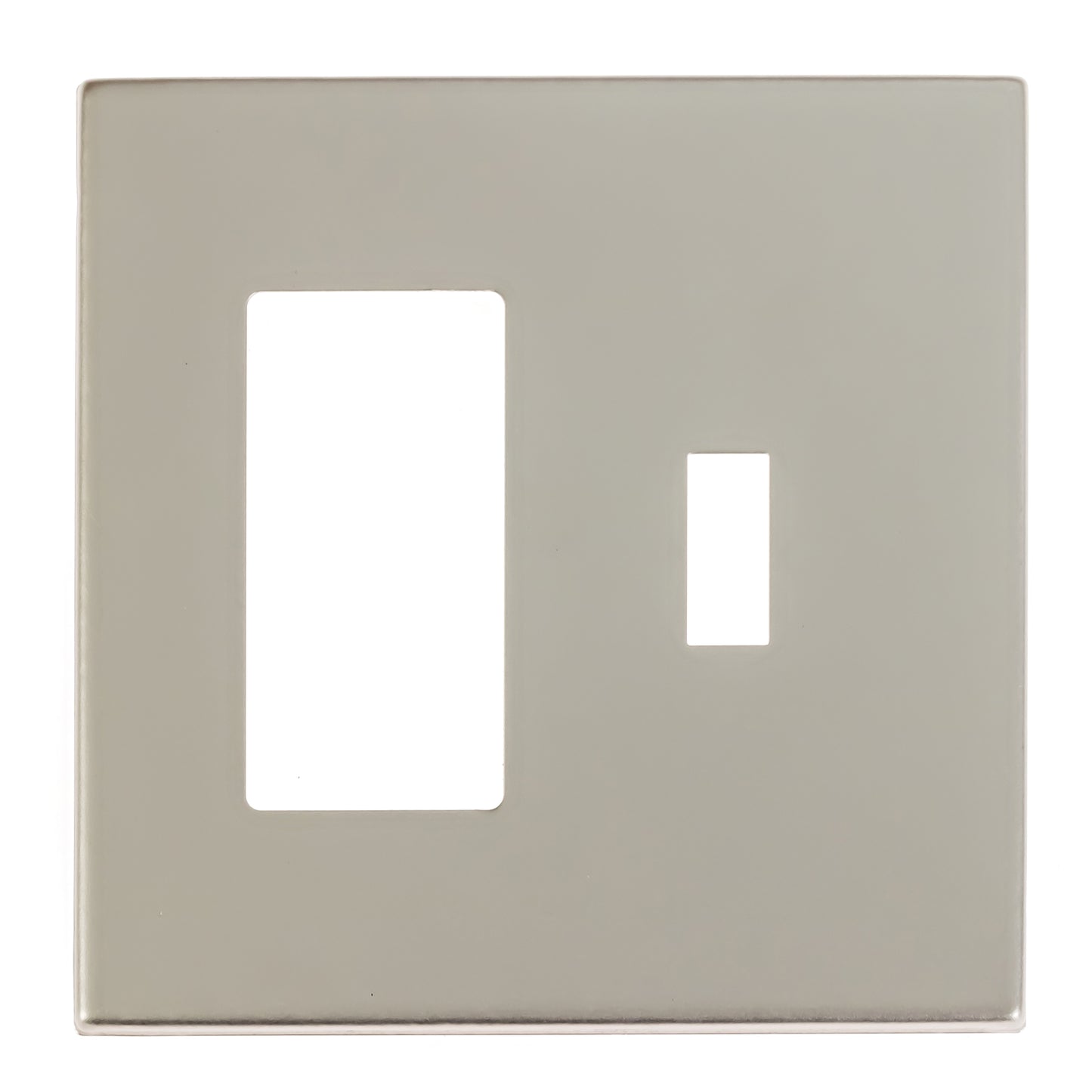 Seamless Elegance Screwless Wall Plate Collection - Satin Nickel