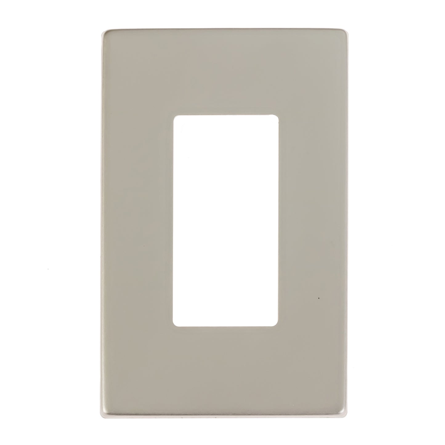 Seamless Elegance Screwless Wall Plate Collection - Satin Nickel