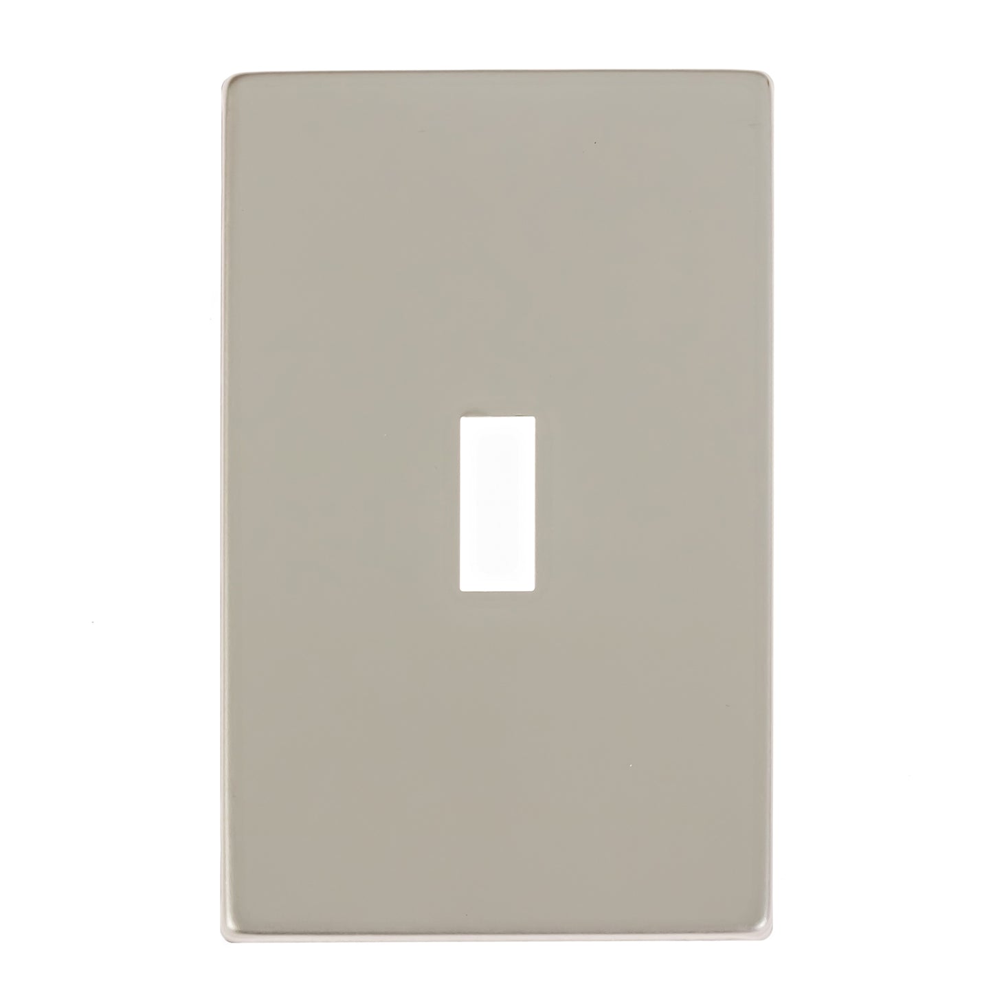 Seamless Elegance Screwless Wall Plate Collection - Satin Nickel