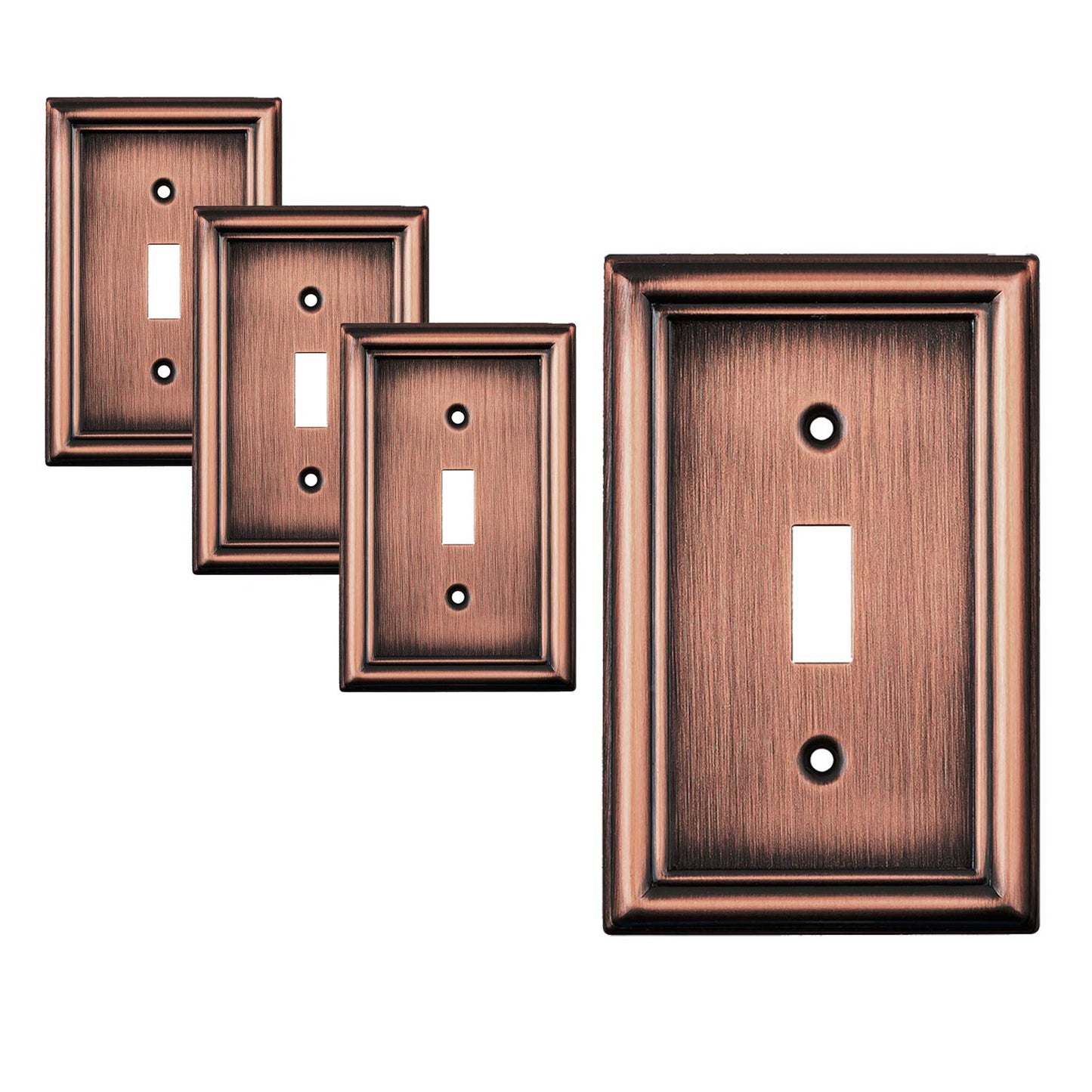 Luxe Essence Wall Plate Collection - Copper