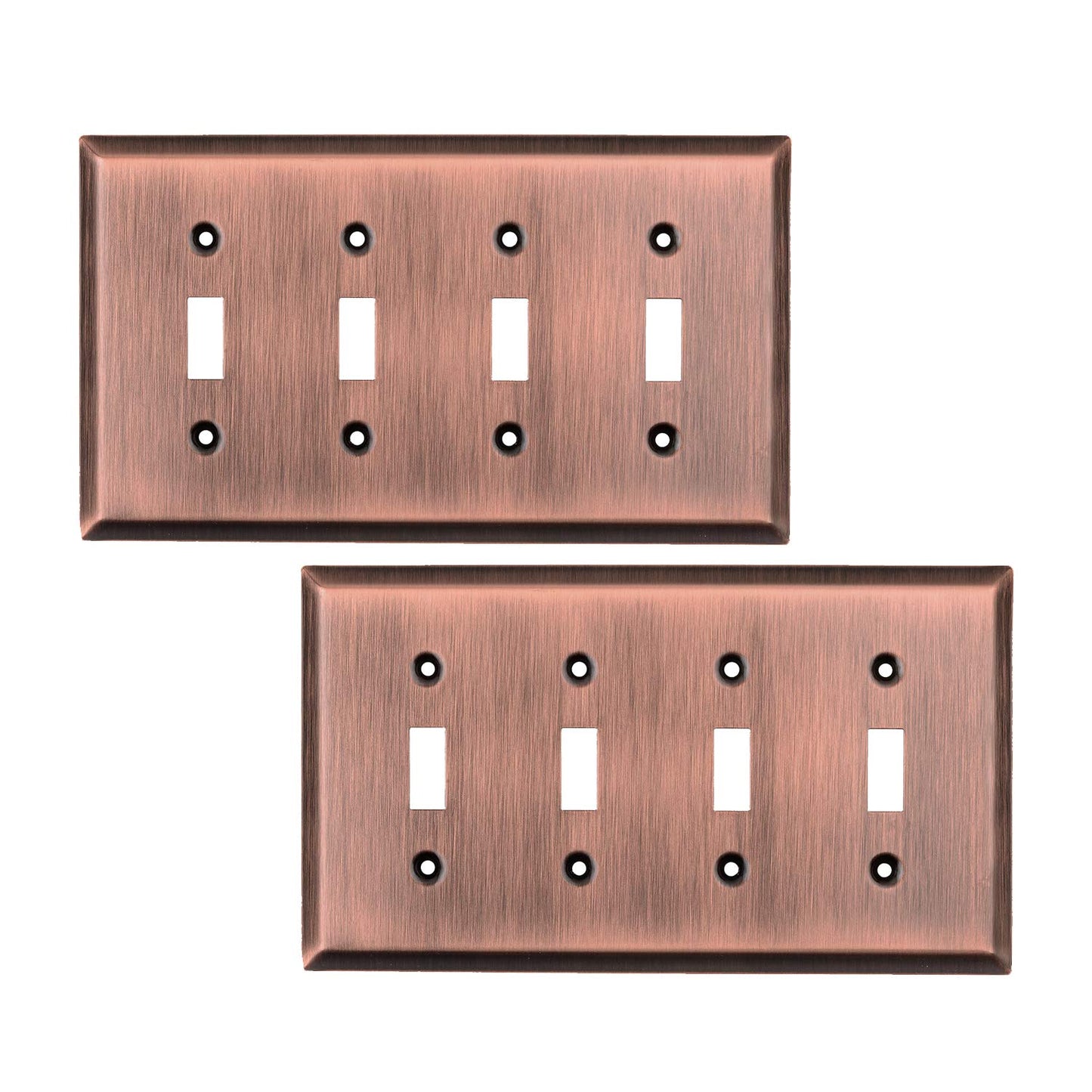 Sleek Canvas Elegance Wall plate collection - Copper