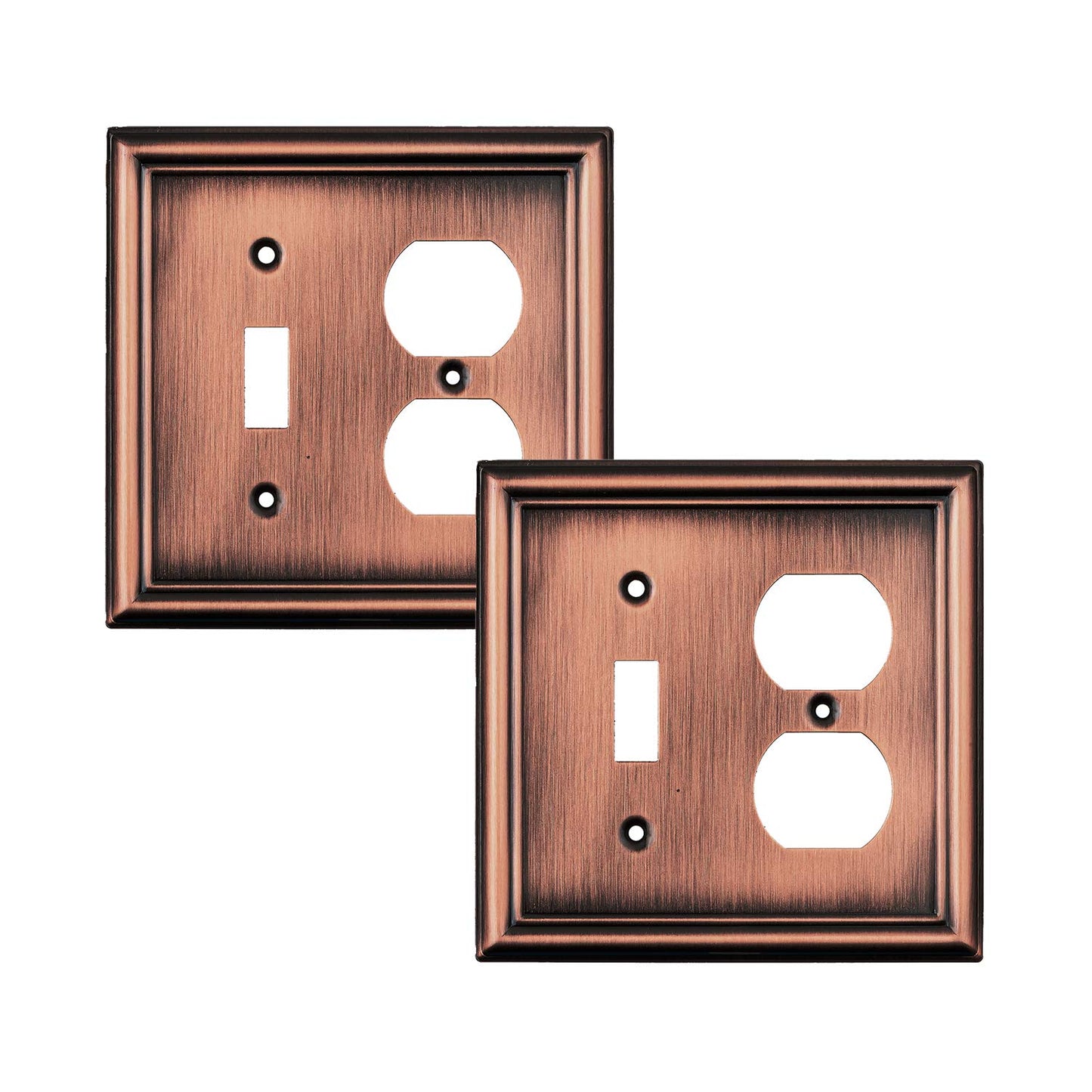 Luxe Essence Wall Plate Collection - Copper