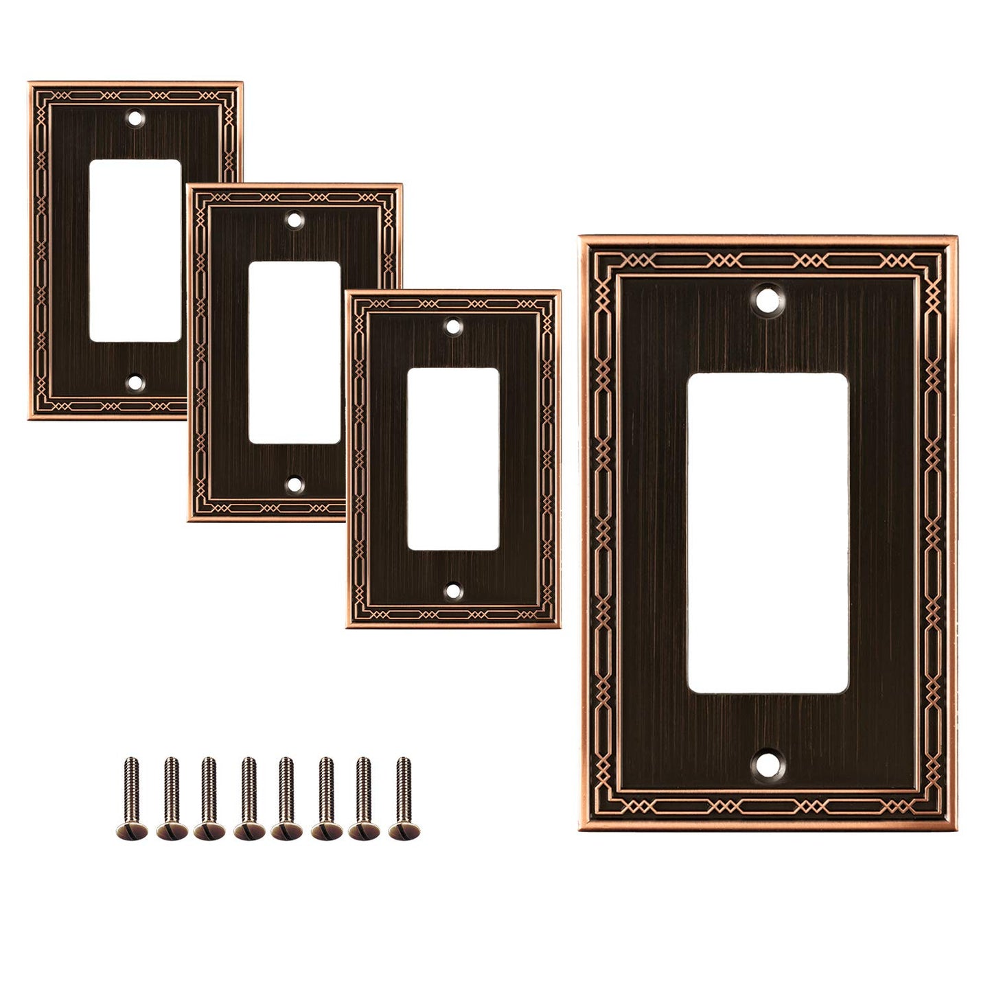 Victorian Elegance Wall Plate Collection - Oil Rubbed Bronze