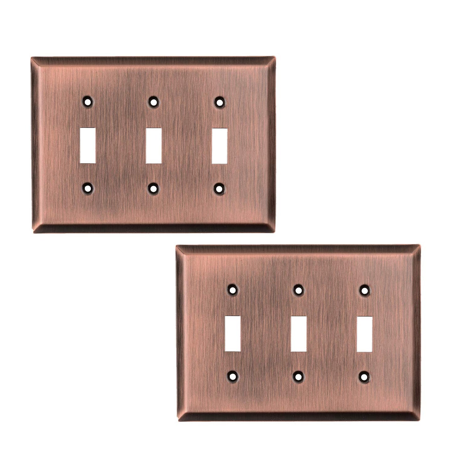 Sleek Canvas Elegance Wall plate collection - Copper