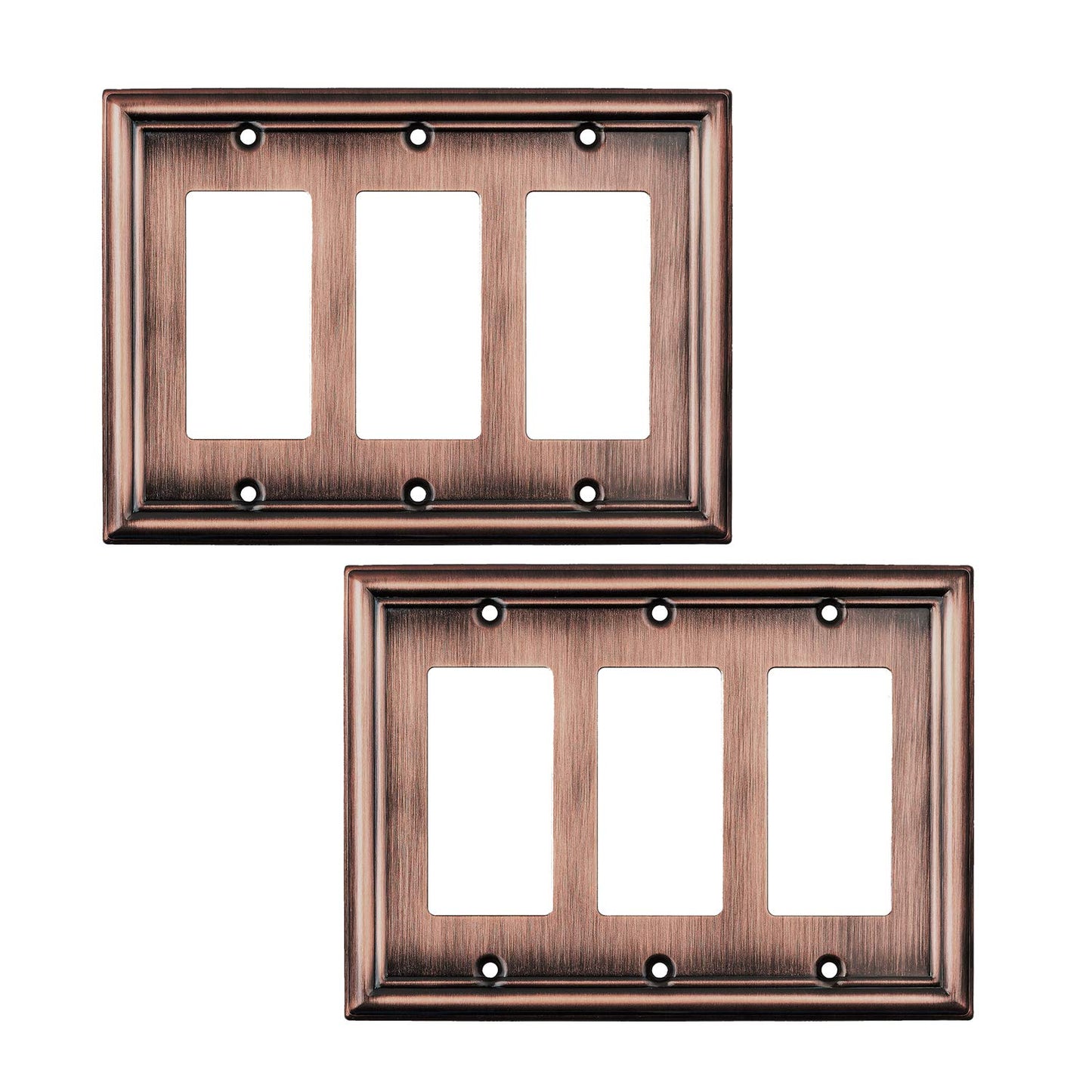 Luxe Essence Wall Plate Collection - Copper