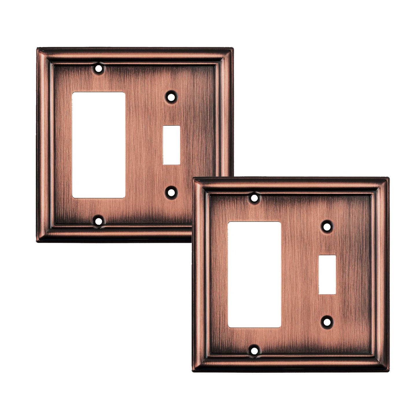 Luxe Essence Wall Plate Collection - Copper