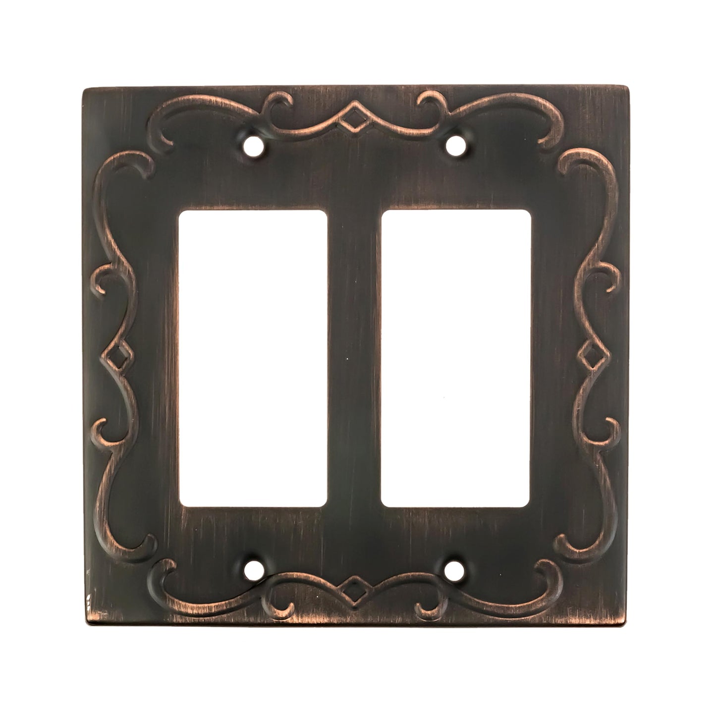 Regal Scrollwork Wall Plate Collection - Oil Rubbed Bronze