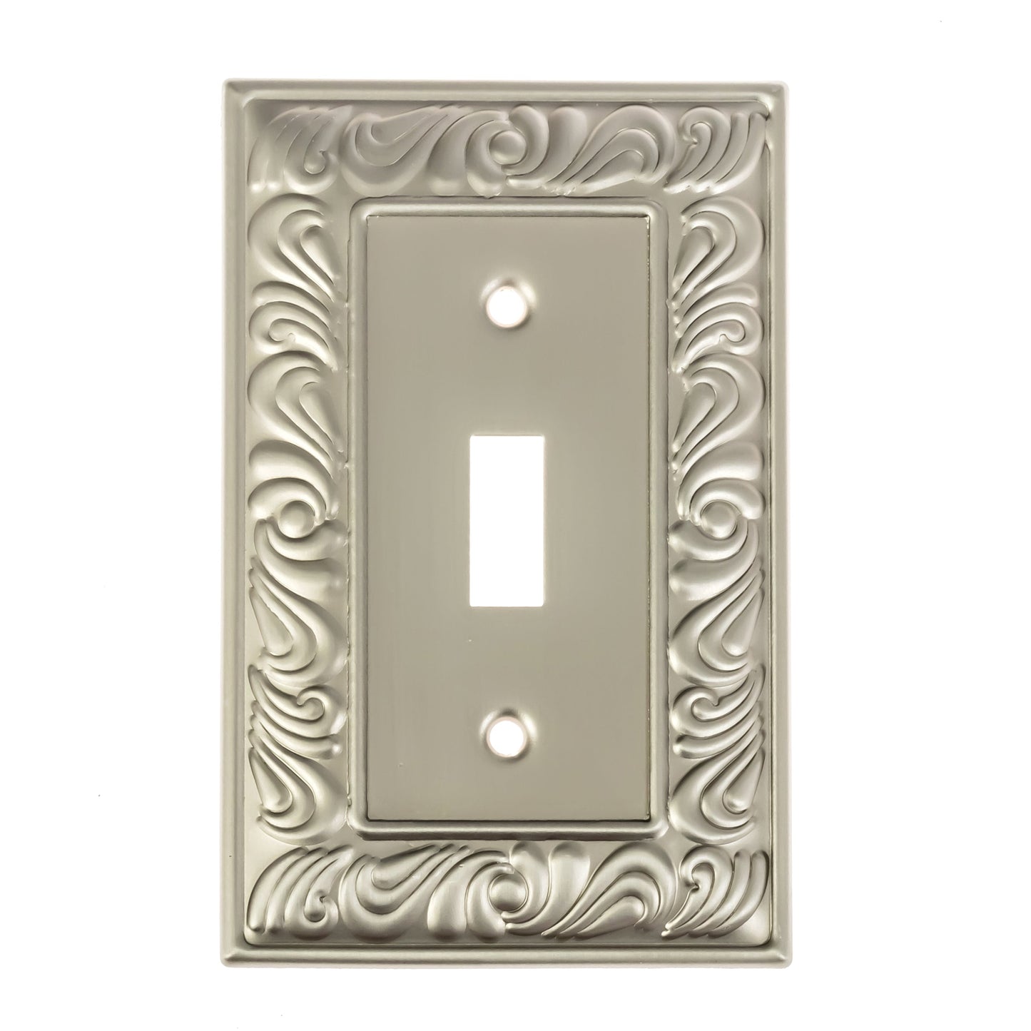 Baroque Brilliance Wall Plate Collection - Satin Nickel