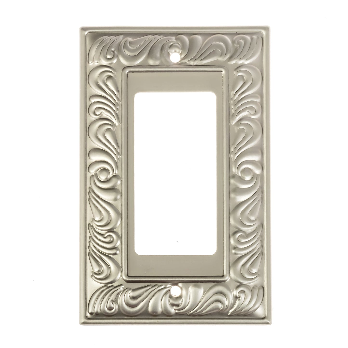 Baroque Brilliance Wall Plate Collection - Satin Nickel
