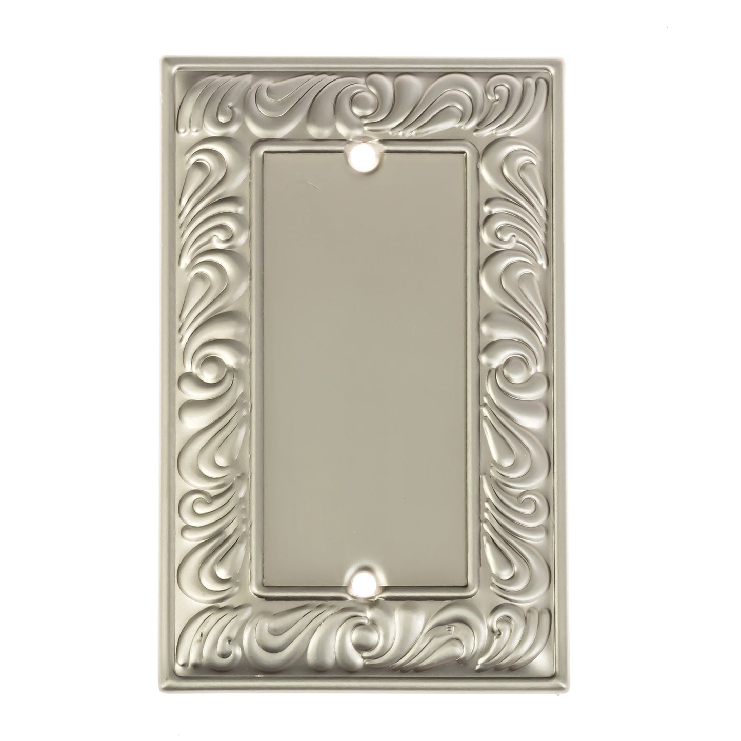 Baroque Brilliance Wall Plate Collection - Satin Nickel