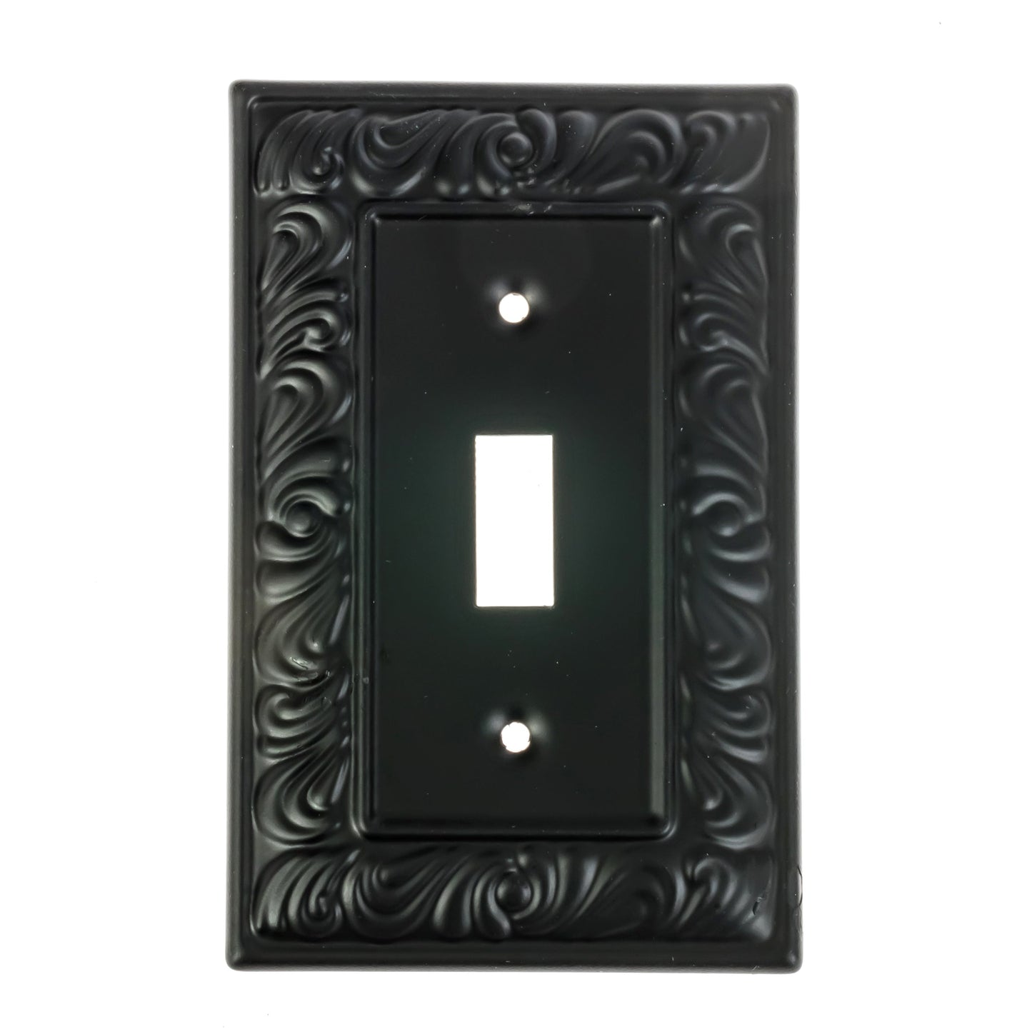 Baroque Brilliance Wall Plate Collection - Black