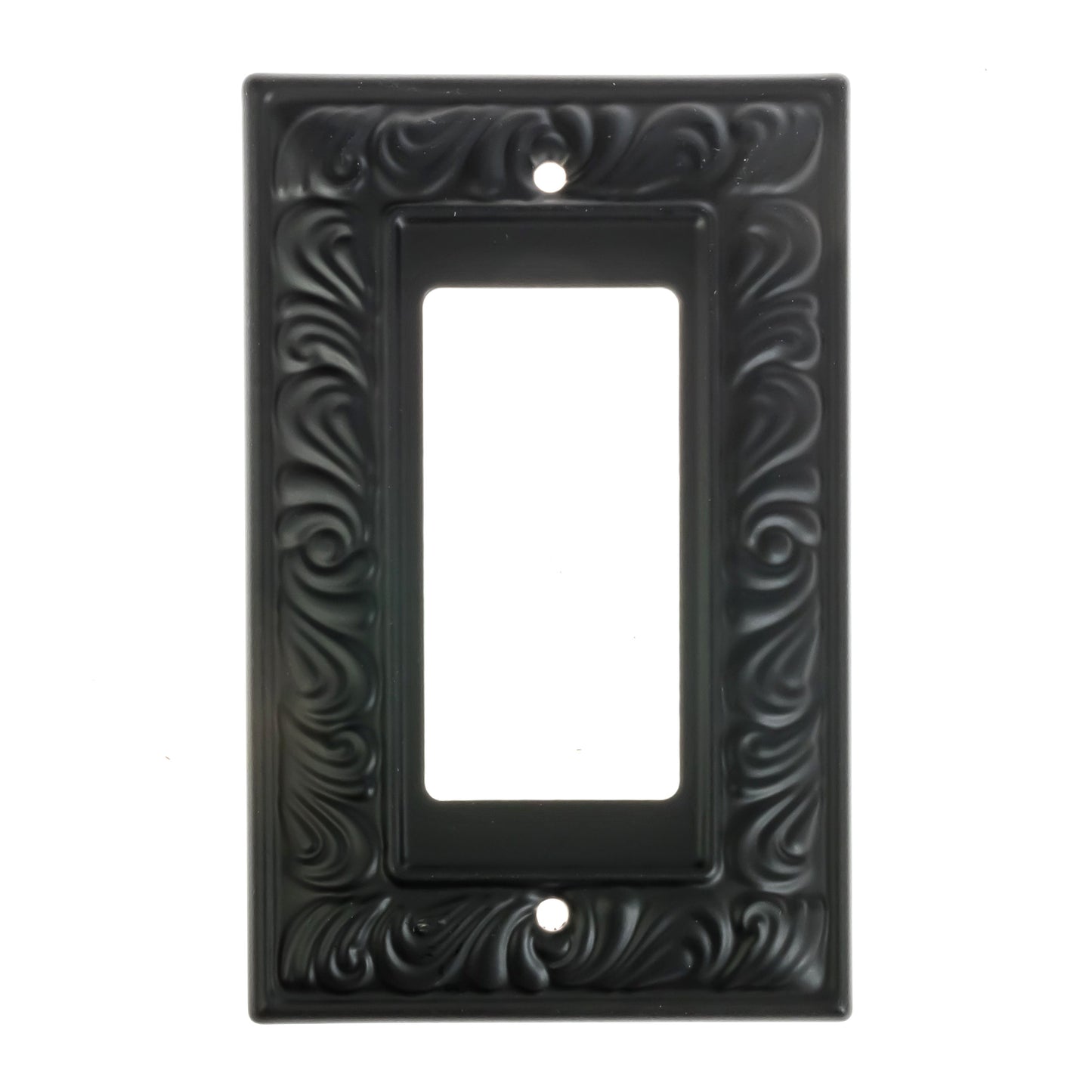 Baroque Brilliance Wall Plate Collection - Black